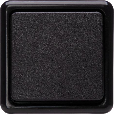 Interrupteur inverseur Programme apparent surface Standard, noir, universel (interrupteur inverseur), 10 A, 250 V, 513605008 (1/4)