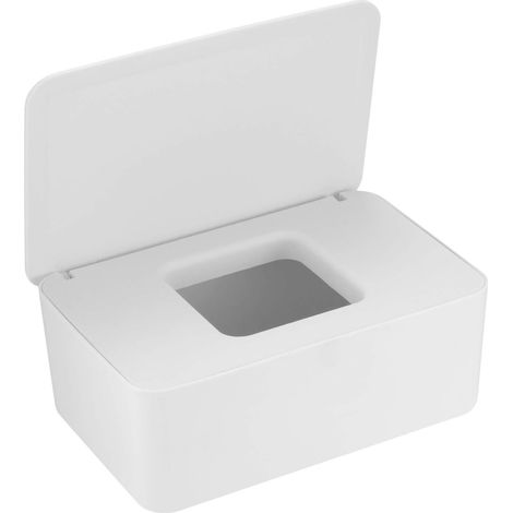 Boîte de lingettes pour bébé, boîte de rangement pour papier toilette humide, distributeur de papier toilette humide, distributeur de lingettes en plastique, boîte à lingettes, boîte à serviettes