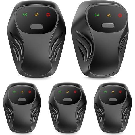 Elektronisches 4er-Pack Mäusevertreiber, Ameisen, Fliegen, Mücken, Kakerlaken und Nagetiere, Insektenvertreiber für Mäuse, Ultraschall-Schädlingsbekämpfer (1/5)
