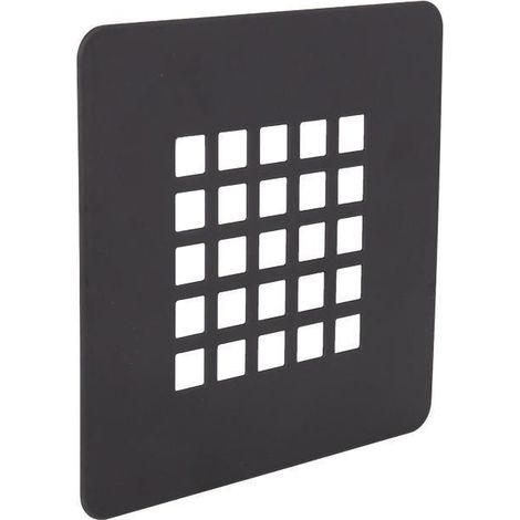 Rejilla de ducha en acero inoxidable mate 125 x 125 mm (1/5)