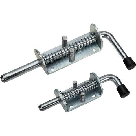 Massiver Federriegel Bodenschieber Tor Feststeller Tür Riegel Boden Torriegel 150 mm (1/3)