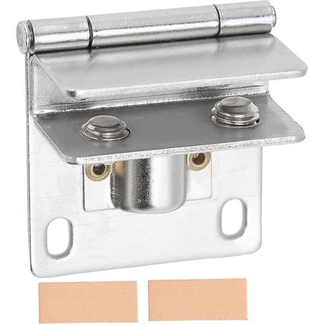 Support de Porte en Verre Inoxydable, Fixation sans Perçage, Attache Unilatérale pour Portes Coulissantes (1/5)