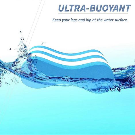 10x Lanceur de jambes flottant - Aide à l'entraînement en piscine offrant un soutien aux jambes et aux hanches pour les adultes, les enfants et les débutants, adapté à la natation et au paddle. (1/5)