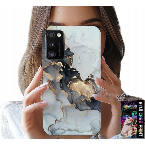 Custodia per Samsung Galaxy A41 - elegante effetto marmo, motivi femminili alla moda (1/5)