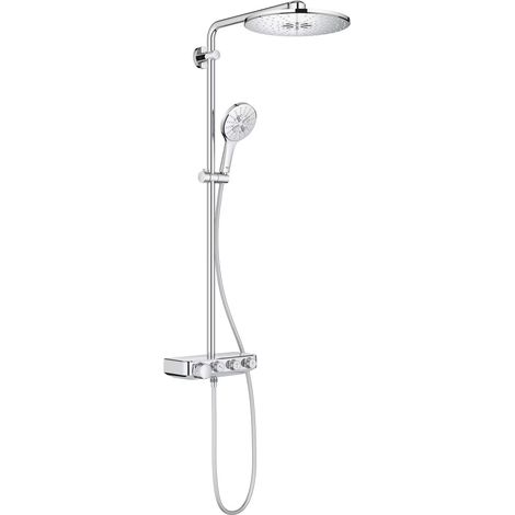 GROHE Colonne de douche Thermostatique Smartcontrol douche de tête 310 mm Xtra-Large 2 jets et douchette 3 jets (1/5)