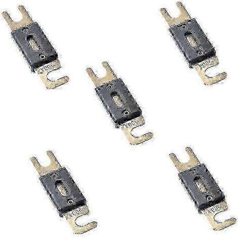 5 fusibles ANL plaqués or de 300 ampères (1/3)