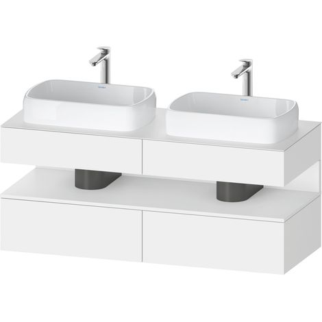 Duravit Collection One Meuble sous-vasque sur console, 2 tiroirs, (1/2)