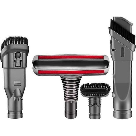 Kit d'accessoires 5 pièces pour brosses compatibles Dyson DC35, 44, DC58, V6, V7 et V8, lavables et réutilisables.