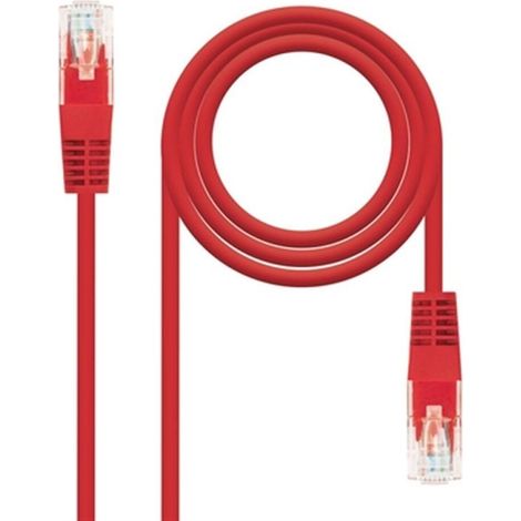 Rj45 Cat6 Utp Cu 0.30m Red Nanocable 10.20.0400-l30-r Rj45 Cat6 Cat6 Cat5 Patch Cord