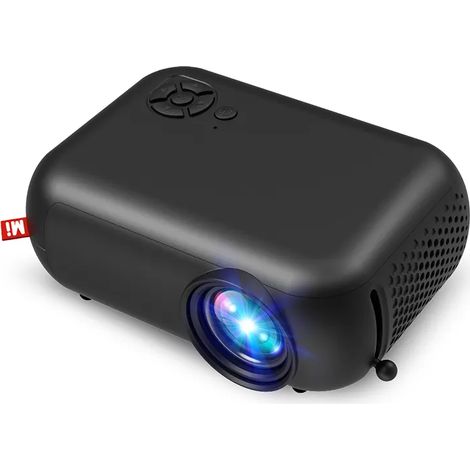 Filiyano – Projecteur Bluetooth 1080p natif avec écran, projecteur de films portable pour l'extérieur compatible avec les smartphones