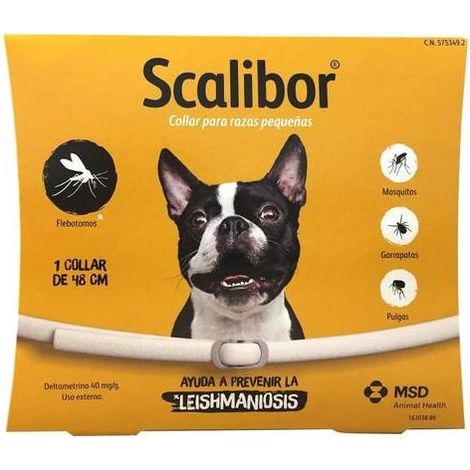 SCALIBOR Collier pour chiens protection 12 mois (48 cm)