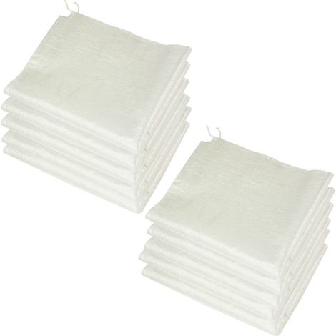Hochwasser Sandsack PP 25kg 10er Pack Verpackungssack Hochwassersack Gewebesack (1/2)