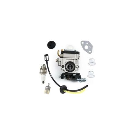Carburateur pour Kawasaki Th23 Th26 Th34 23cc 25cc 26cc, jeu de bougies offert par G..DEBUNS
