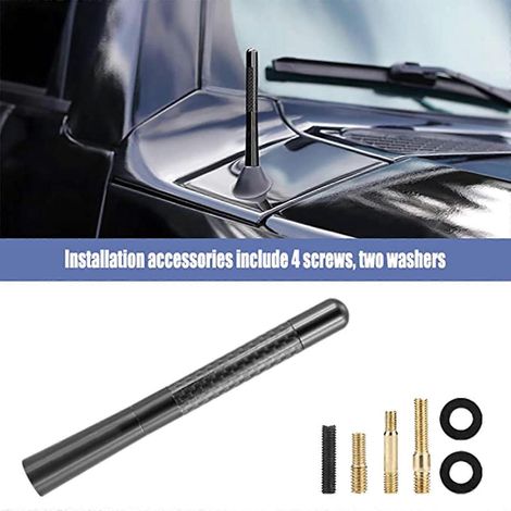 Antenne radio FM universelle courte à visser pour voiture - Accessoires auto (1/4)
