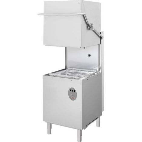Lave-vaisselle capot panier carré 500x500 mm - Diverso