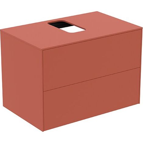 IDEAL STANDARD T3941Y3 Meuble-bas WT Conca, 2 tiroirs (1/2)
