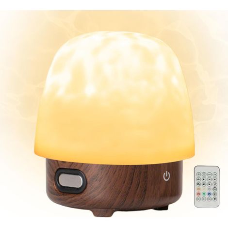 Lampe Lunaire LED - Lampe de Chevet avec Enceinte,Éclairage d'Ambiance à Télécommande pour Veilleuse pour Chambre de Bébé, Chambre, Salon, Dortoir, Bureau, Camping, Voyage, Fête, (1/5)