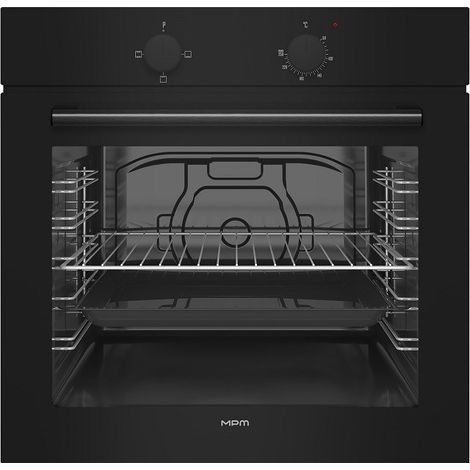 Horno eléctrico empotrable mpm-30-bo-28 negro