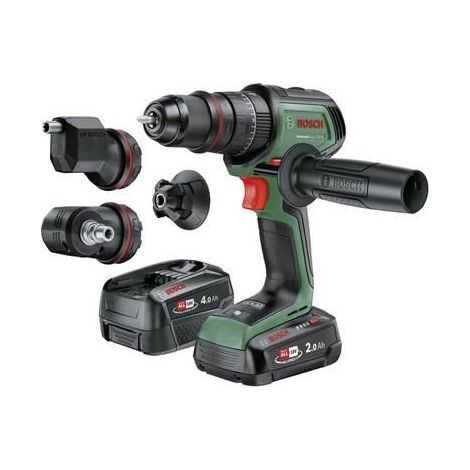 Taladro percutor inalámbrico metálico polivalente Bosch
