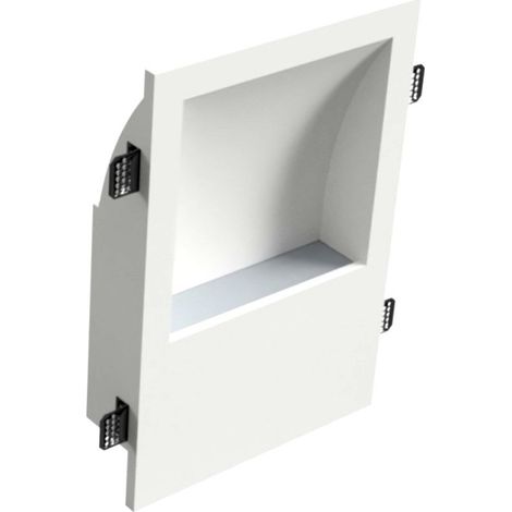 Applique gesso lampadari bartalini atinnas 057 led monoemissione verniciabile