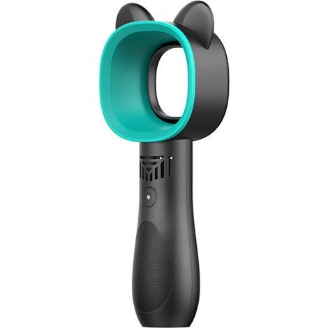 Kleiner, tragbarer Outdoor-Ventilator, wiederaufladbar per USB, ohne Rotorblätter, erfrischender Taschenventilator für Zuhause oder Büro. (1/5)