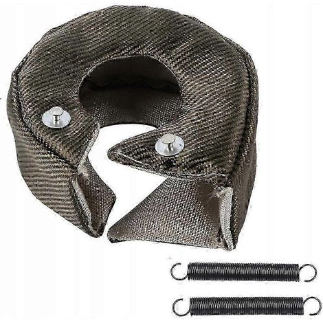 Couverture de protection isolante thermique pour turbocompresseur automobile T3 (1/5)