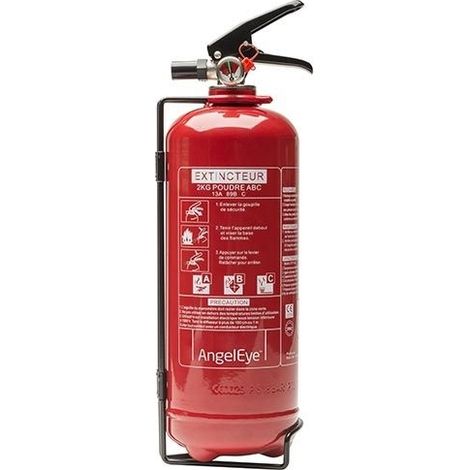 Extincteur Poudre 2kg Abc Protection Incendie Polyvalente Abc - Onelec (1/2)