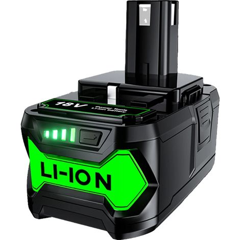 Batterie Lithium-Ion, Capacité 6000mAh, Compatible avec les Outils Électriques, 1 PCS 6.0 Batterie (1/2)