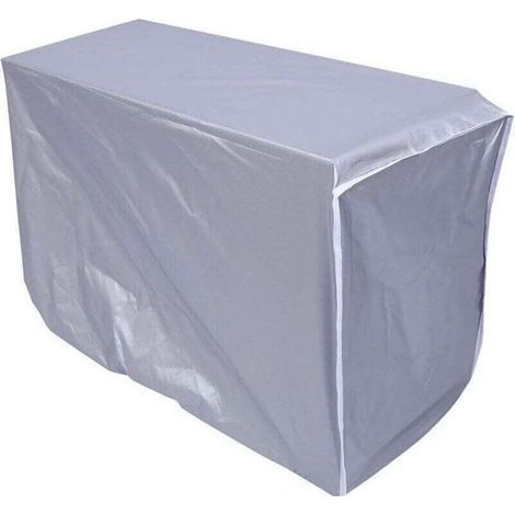 Housse Climatiseur Extérieur Couverture Etanche Climatiseur Housse Anti-poussière pour La Maison (86 32 56cm) (1/5)