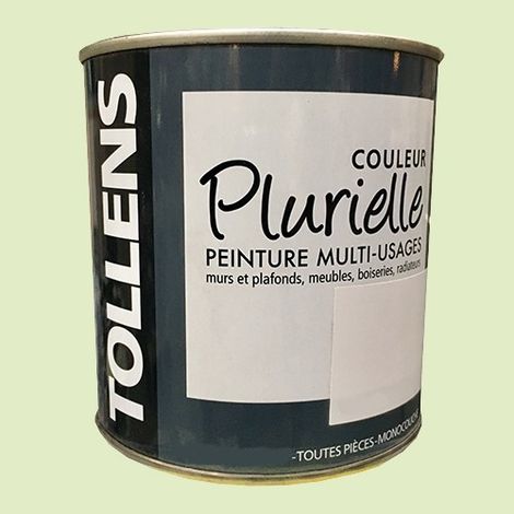 TOLLENS Peinture acrylique multi-usages 'Couleur Plurielle' satin Sereine 0,5 L (1/2)