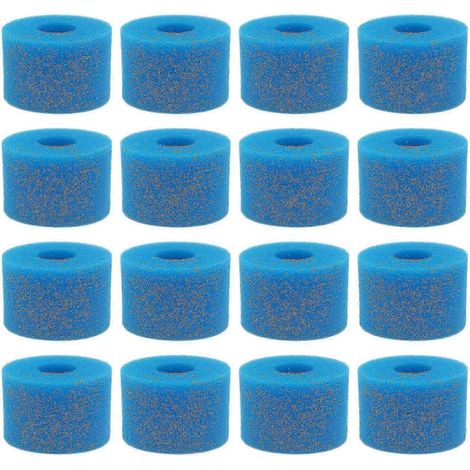 Cartouche filtrante en mousse Pure Spa 16 pièces, lavable, type S1, S20241224269 (1/5)