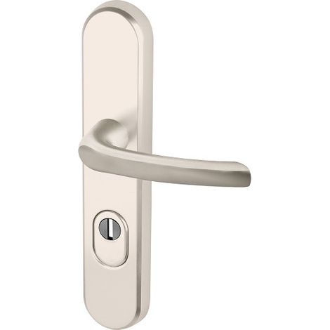 Türdrücker NORMBAU SEKU 2 - Geschirmt aus massivem Aluminium - 7 mm Vierkant, Achsabstand 70 mm - Edelstahl - 3006020000