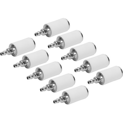 10 Stück Ersatz-Kraftstofffilter passend für Husqvarna Gartenmäher und Gartenzubehör (1/5)