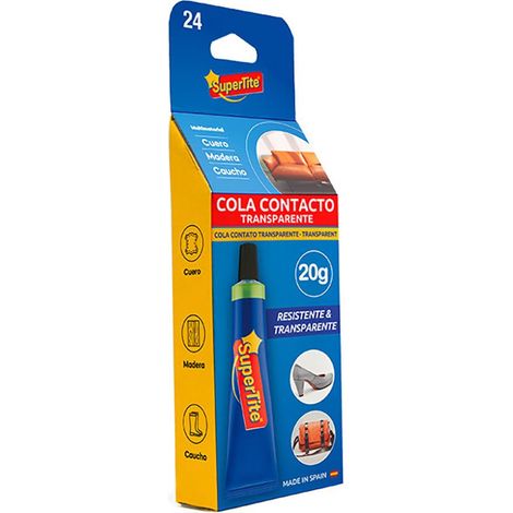 Adhesivo contacto transparente (Blíster 20ml) 2424 SUPERTITE