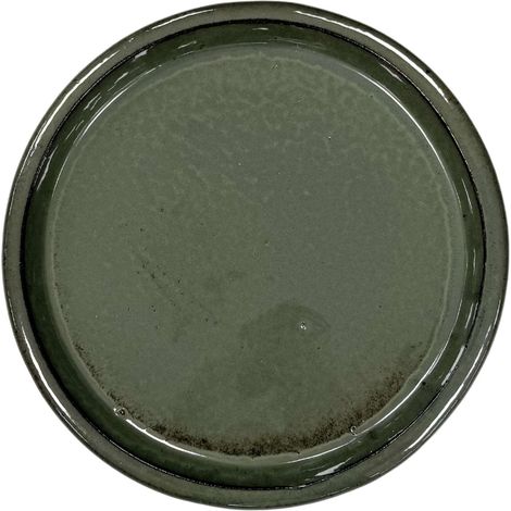 Sottovaso rotondo 33cm verde crema