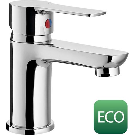BARON ECO 6 l/min, Mitigeur de lavabo, chromé (1/2)