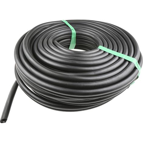 Protection de bordure RS PRO noir, 20m x 17,5 mm x 25mm ( Prix pour Bobine de 20 Mètres ) (1/2)