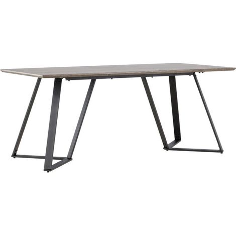 Table à Manger Design "Marina" 180cm Naturel (1/5)