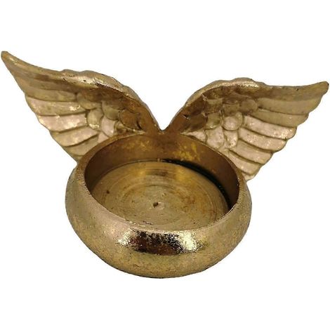 Statue porte-bougie ange de style vintage pour Noël, cadeaux de condoléances, décoration intérieure, souvenir-A (1/5)