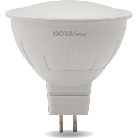 10PZ LAMPADA A LED 'SPOT' NATUR.4000K 5 W=40W GU5,3 -420 lm
