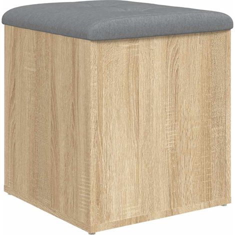 Maison Exclusive - Aufbewahrungsbank Sonoma-Eiche 42 x 42 x 45 cm