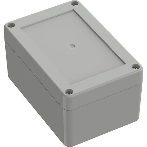TRU COMPONENTS TC-10860584 Universal-Gehäuse 120 x 80 x 60.20 ABS Lichtgrau 1 St. (1/2)