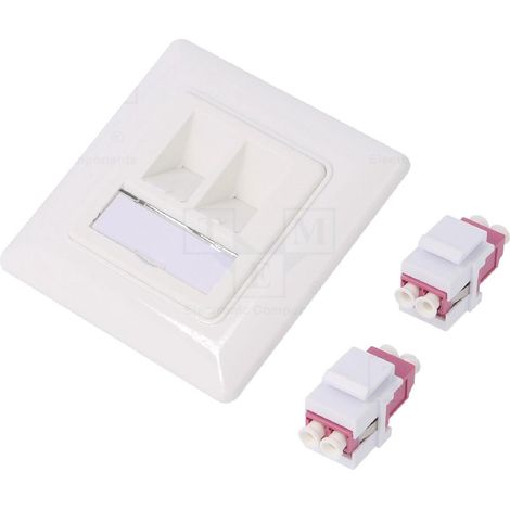 Connecteur en fibre optique femelle - Violet