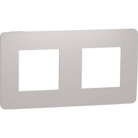 Cadre 2 éléments STUDIO cava blanc SCHNEIDER NU280424 (1/3)