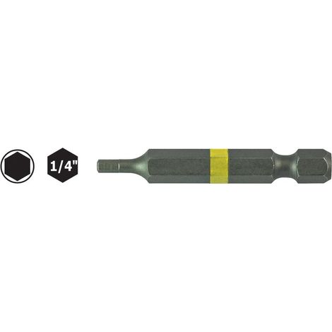 INSERTI LUNGHI ESAGONO MM 100 MAURER PLUS SET 2 PZ MM 2,5 -CF.IN BLISTER