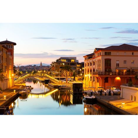 Tableau sur toile Fréjus 30x45 cm - Impression sur Toile Murale Décorative - Image imprimée en HD sur Toile - Toile sur Châssis en Bois FSC - Fabriqué en France (1/4)