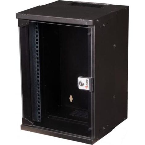 Equip EWM-09-3030-B armario rack 9U Bastidor de pared Negro