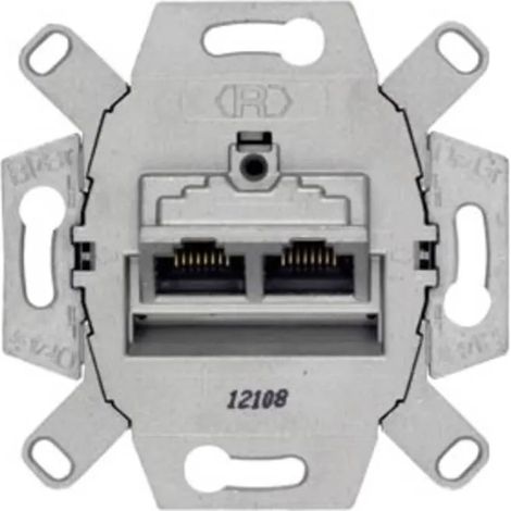 Boîte de dérivation Siemens delta uae-anschlussdose 2x8 pol rj45 Cat.6E