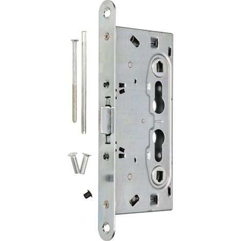 KOTARBAU Serrure à encastrer pour portes anti-incendie 72/65 mm avec serrure anti-panique et portes anti-incendie (1/5)