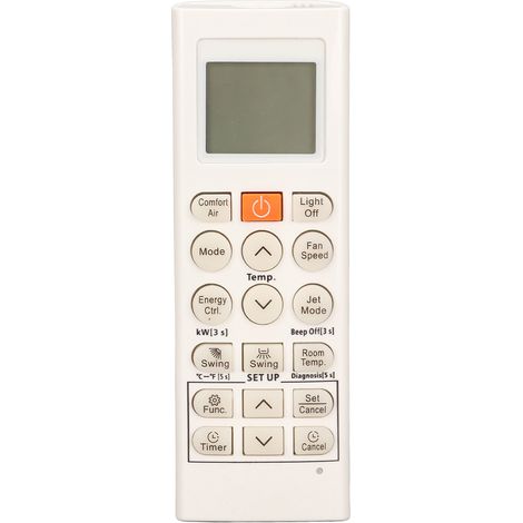 Télécommande de climatiseur compatible LAN090HSV4, LAN090HSV5, LAN090HYV, LAN090HYV1, LAN120HSV2, LAN120HSV4, LAN120HSV5, LAN120HYV (1/5)